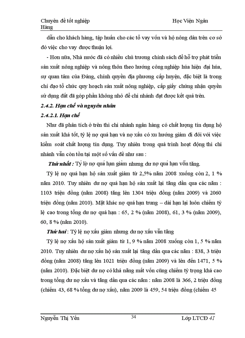 image for page Giải pháp nhằm nâng cao chất lượng tín dụng hộ sản xuất tại NHNo&PTNT chi nhánh huyện Vĩnh Bảo