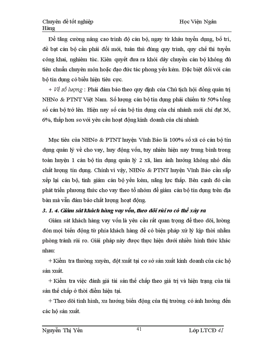 image for page Giải pháp nhằm nâng cao chất lượng tín dụng hộ sản xuất tại NHNo&PTNT chi nhánh huyện Vĩnh Bảo