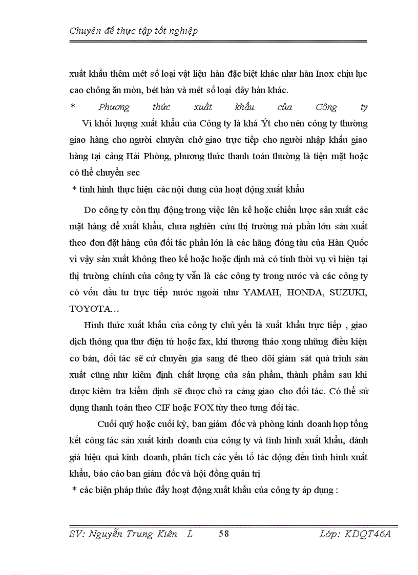 image for page Giai pháp thúc đẩy hoạt động xuất khẩu sang thị trường Hàn Quốc của công ty cổ phần Que hàn điện Việt Đức