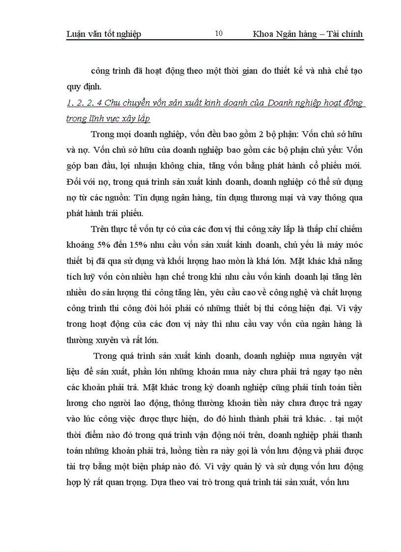 image for page Nâng cao chất lượng tín dụng ngắn hạn đối với doanh nghiệp hoạt động trong lĩnh vực xây lắp tại Chi nhánh Ngân hàng Đầu tư và Phát triển Cầu Giấy