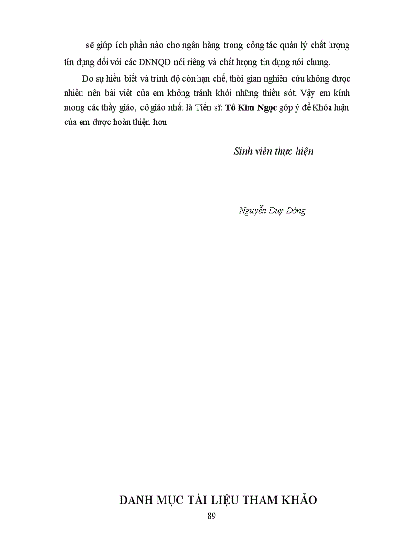 image for page Giải pháp nâng cao chất lượng tín dụng đối với các doanh nghiệp ngoài quốc doanh tại chi nhánh ngân hàng đầu tư và phát triển Bắc Ninh