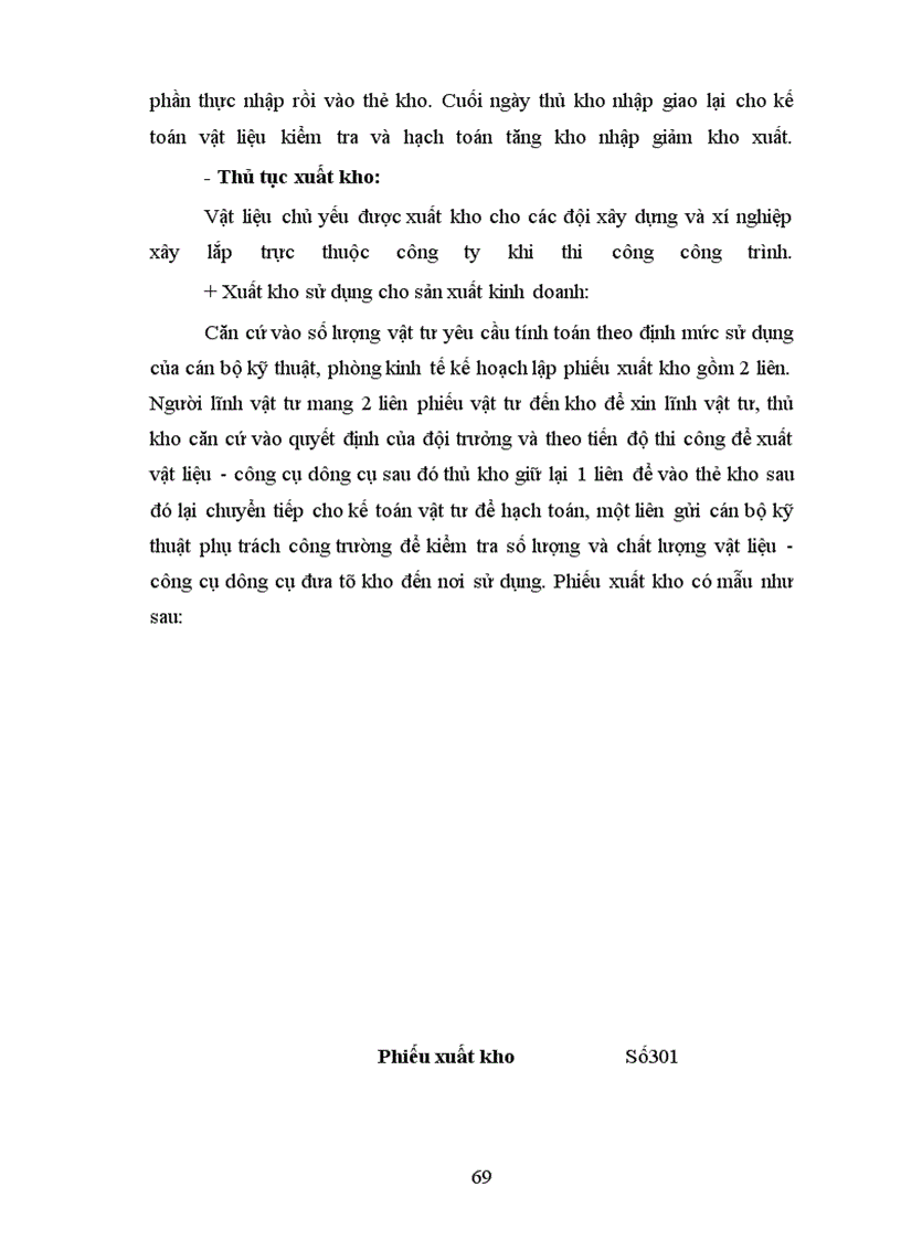 image for page Thực trạng về công tác kế toán vật liệu - công cụ dụng cụ tại Công ty xây dựng số 34 - Thanh xuân Bắc - Hà Nội