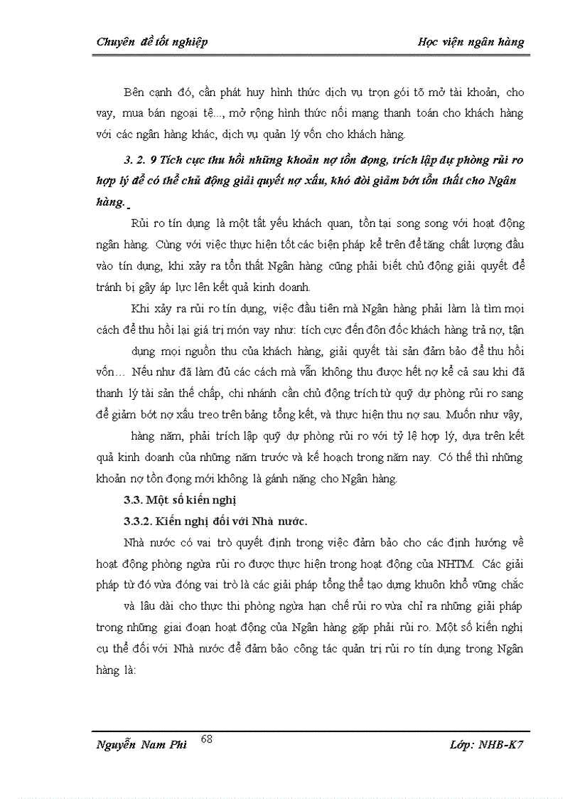 image for page Giải pháp phòng ngừa và hạn chế rủi ro tín dụng tạí Sở giao dịch NHNT Việt Nam