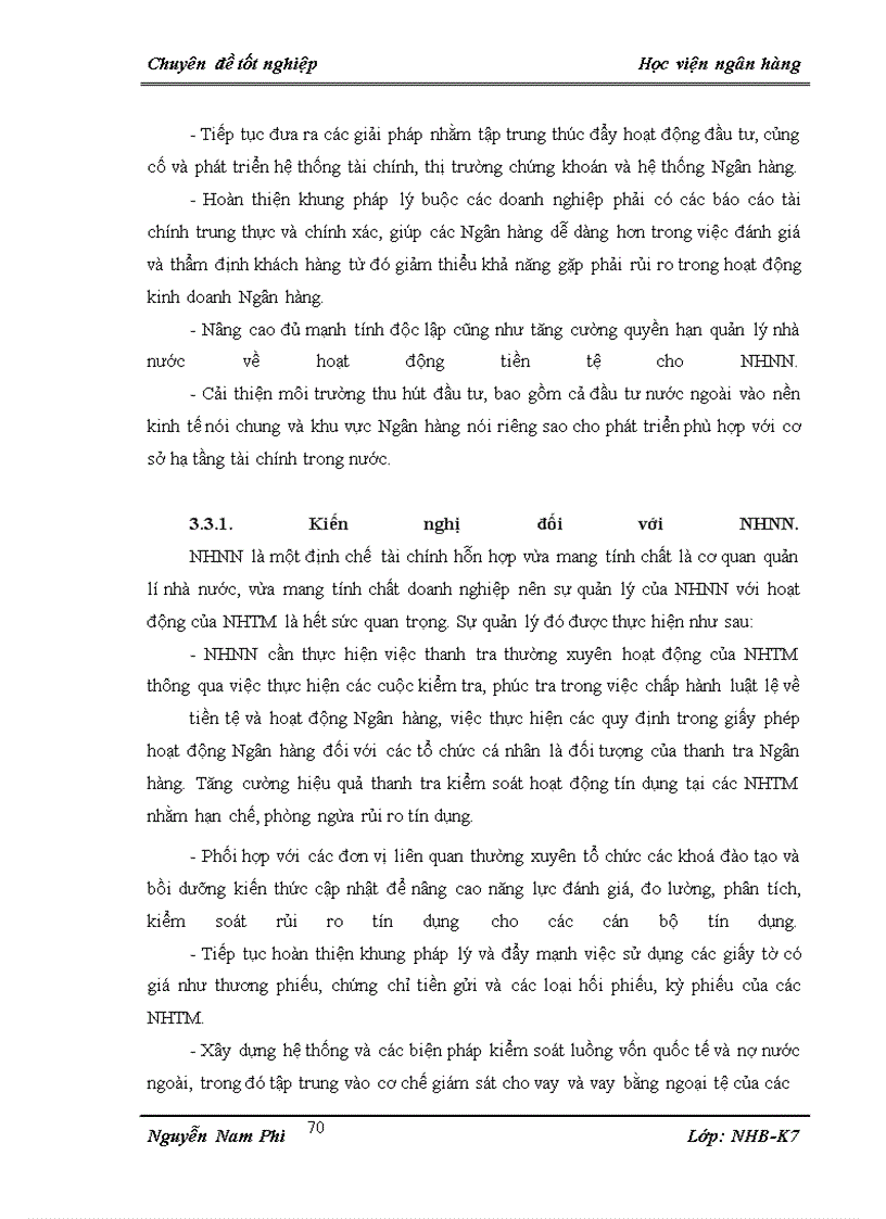 image for page Giải pháp phòng ngừa và hạn chế rủi ro tín dụng tạí Sở giao dịch NHNT Việt Nam