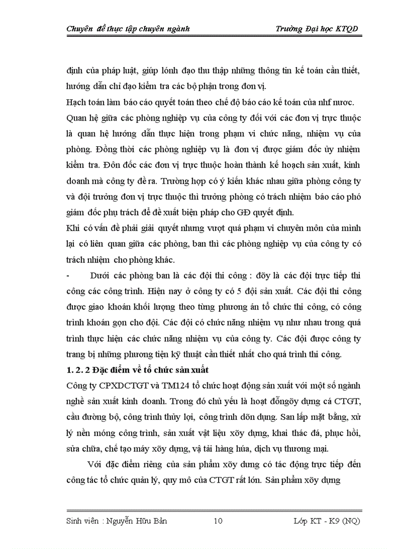 image for page Hoàn thiện công tác tập hợp chi phí sản xuất và tính giá thành sản phẩm tại công ty cổ phần xây dựng công trình giao thông và thương mại 124