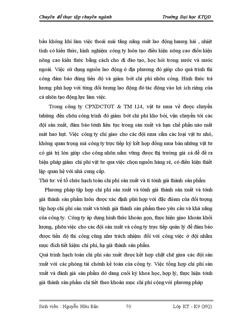 image for page Hoàn thiện công tác tập hợp chi phí sản xuất và tính giá thành sản phẩm tại công ty cổ phần xây dựng công trình giao thông và thương mại 124