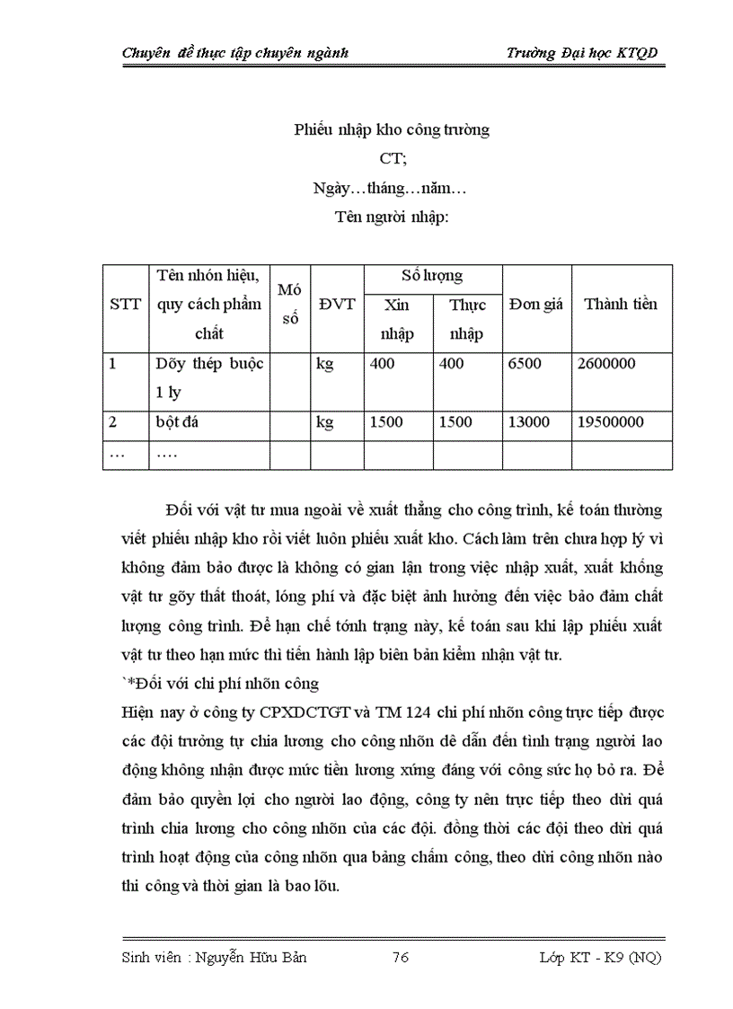 image for page Hoàn thiện công tác tập hợp chi phí sản xuất và tính giá thành sản phẩm tại công ty cổ phần xây dựng công trình giao thông và thương mại 124