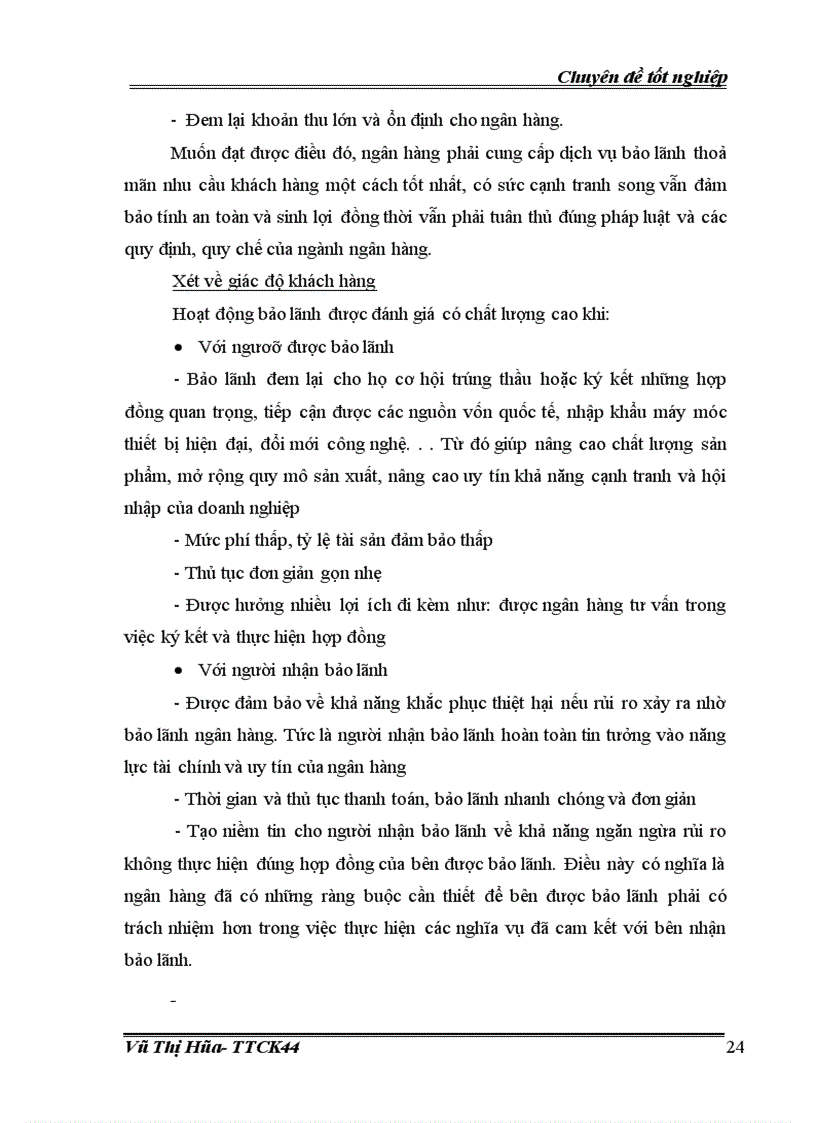 image for page Giải pháp nâng cao chất lượng hoạt động bảo lãnh tại chi nhánh Ngân hàng Công Thương Thanh Xuân