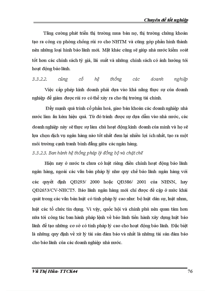 image for page Giải pháp nâng cao chất lượng hoạt động bảo lãnh tại chi nhánh Ngân hàng Công Thương Thanh Xuân