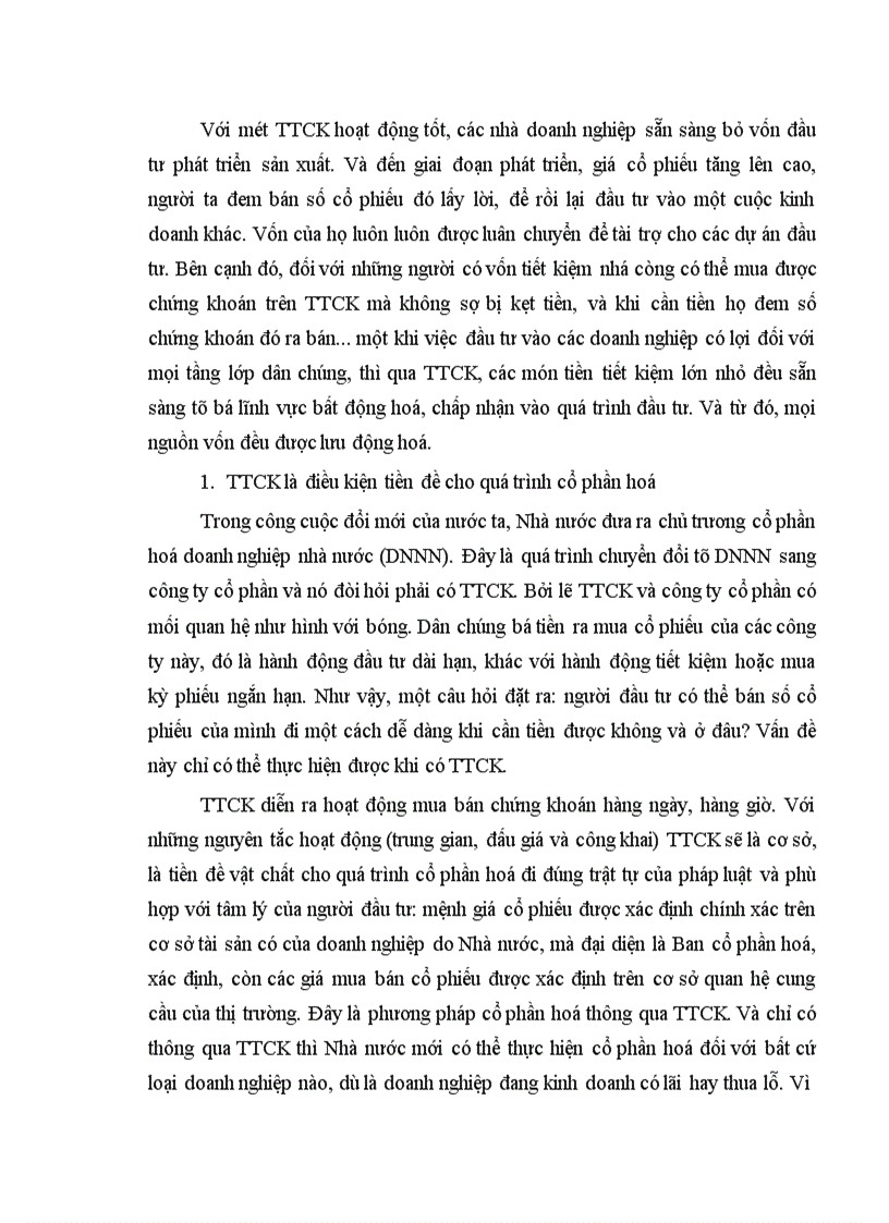 image for page Thị trường chứng khoán và vai trò của hệ thống ngân hàng thương mại trong thị trường chứng khoán