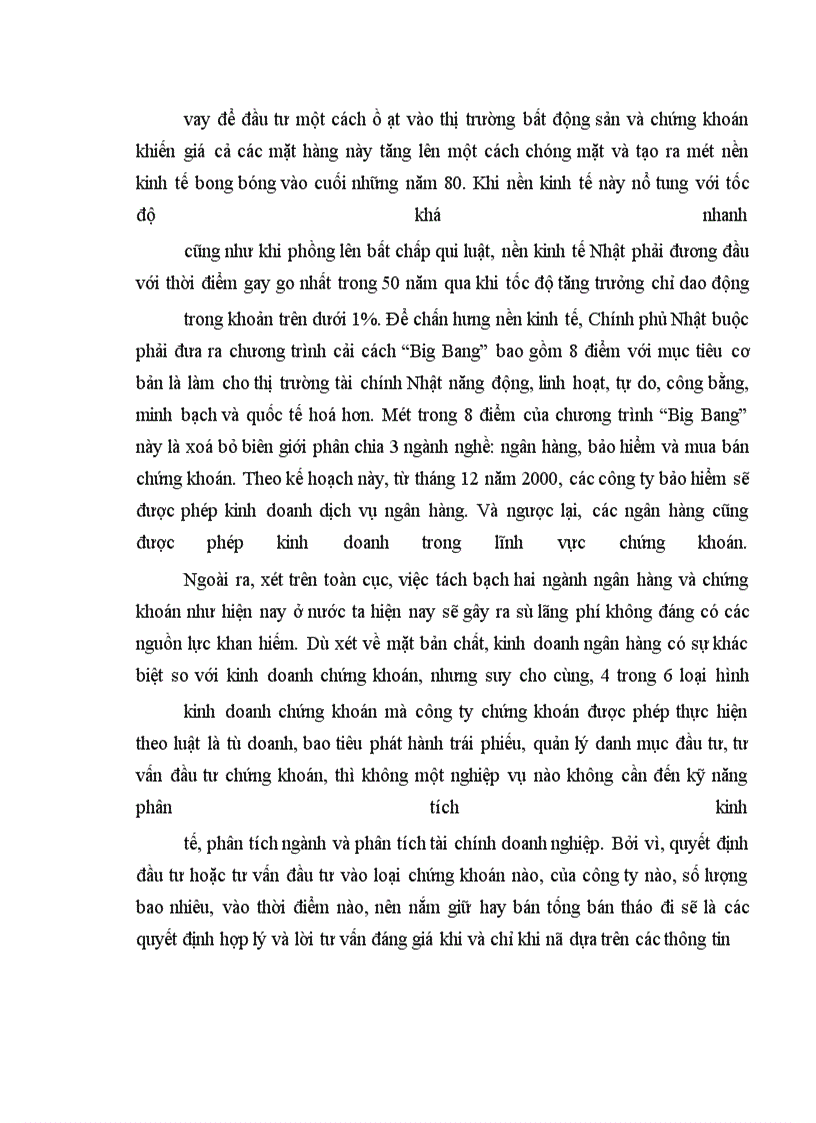 image for page Thị trường chứng khoán và vai trò của hệ thống ngân hàng thương mại trong thị trường chứng khoán