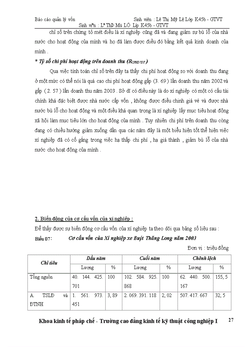 image for page Báo cáo về công tác quản lý cốn tại Xí nghiệp xe Buýt Thăng Long