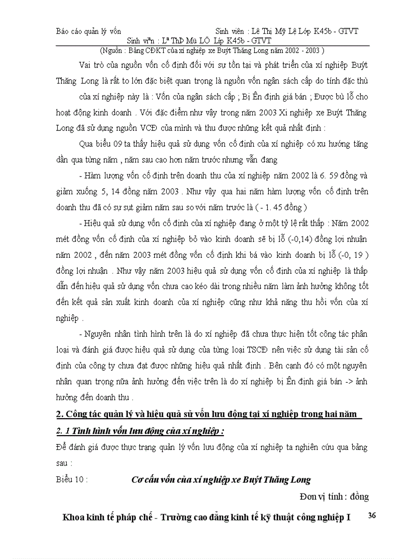 image for page Báo cáo về công tác quản lý cốn tại Xí nghiệp xe Buýt Thăng Long