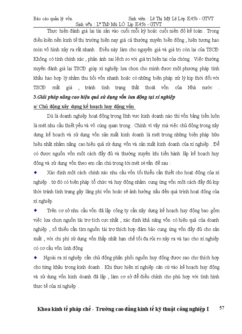 image for page Báo cáo về công tác quản lý cốn tại Xí nghiệp xe Buýt Thăng Long