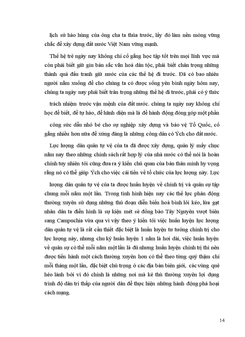 image for page Sự cần thiết của lực lượng dân quân tự vệ.