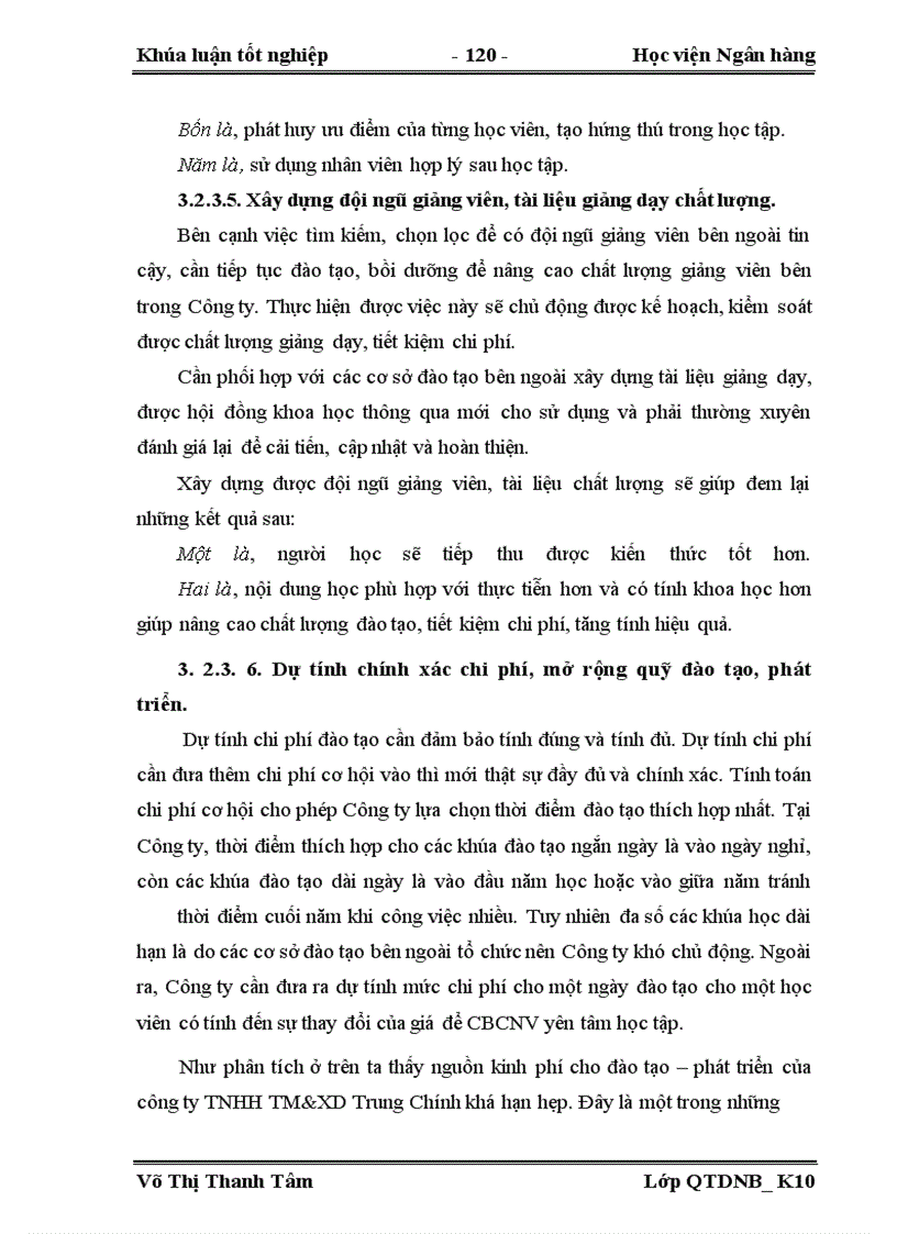 image for page Hoàn thiện công tác đào tạo và phát triển nguồn nhân lực tại công ty TNHH TM&XD Trung Chính