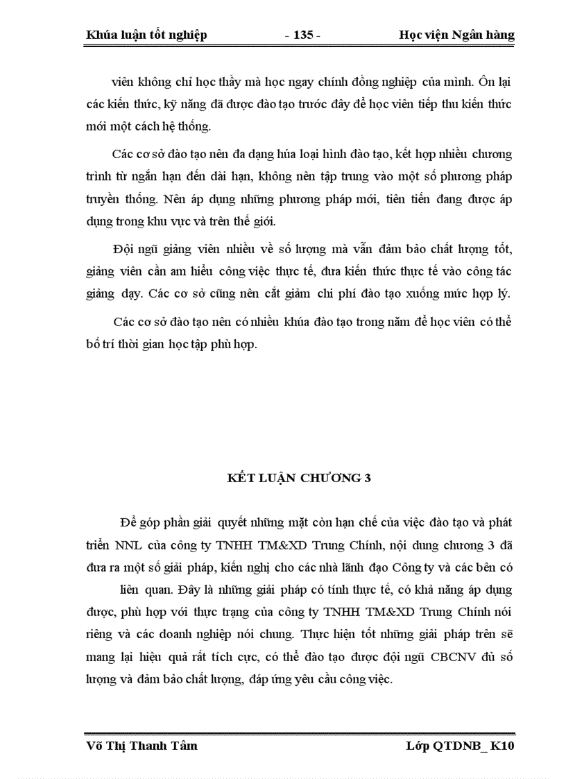 image for page Hoàn thiện công tác đào tạo và phát triển nguồn nhân lực tại công ty TNHH TM&XD Trung Chính