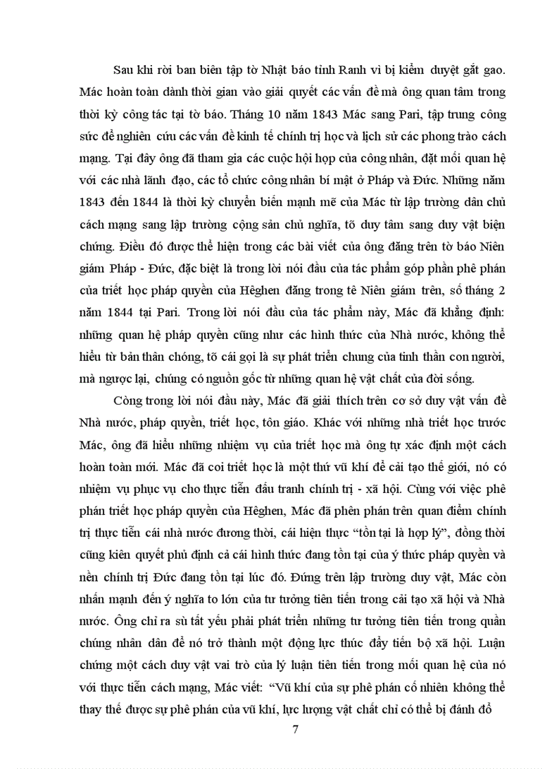 image for page Sự xuất hiện của chủ nghĩa Mác - một cuộc cách mạng trong triết học