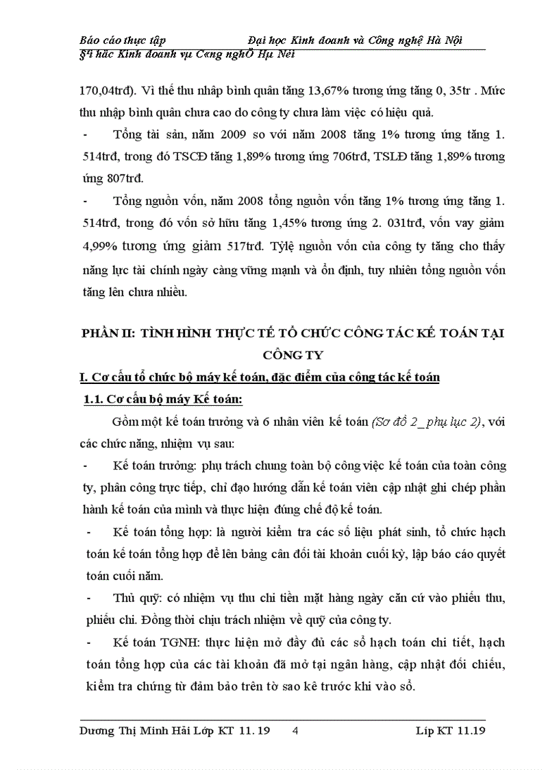 image for page Báo cáo về công ty vận tải và xây dựng