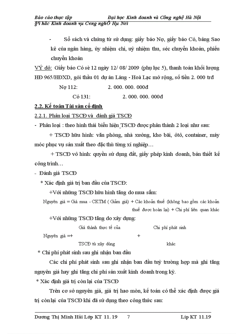 image for page Báo cáo về công ty vận tải và xây dựng