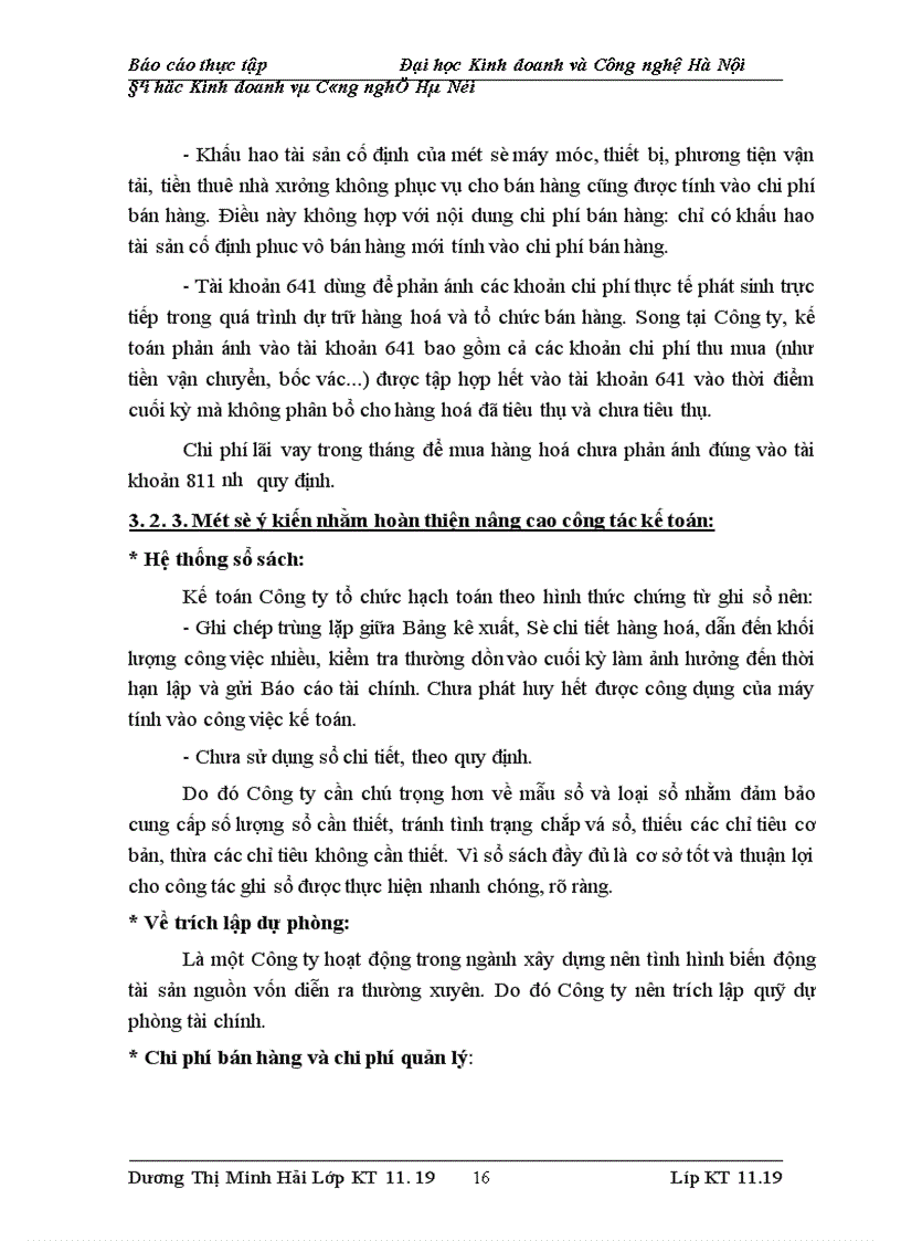 image for page Báo cáo về công ty vận tải và xây dựng