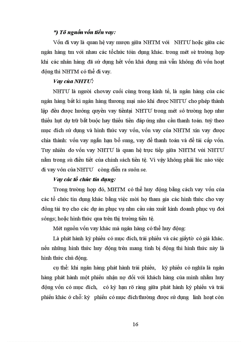 image for page Nghiệp vụ huy động vốn của Ngân hàng Thương mại