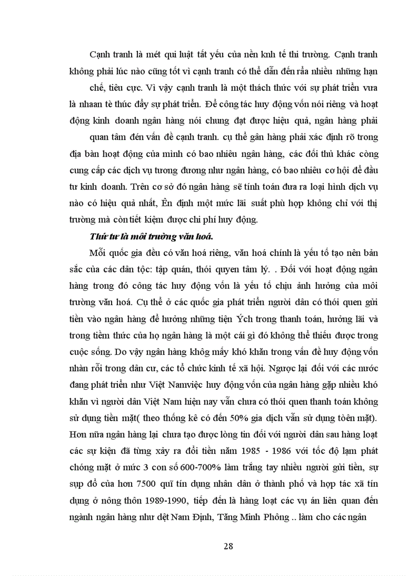 image for page Nghiệp vụ huy động vốn của Ngân hàng Thương mại