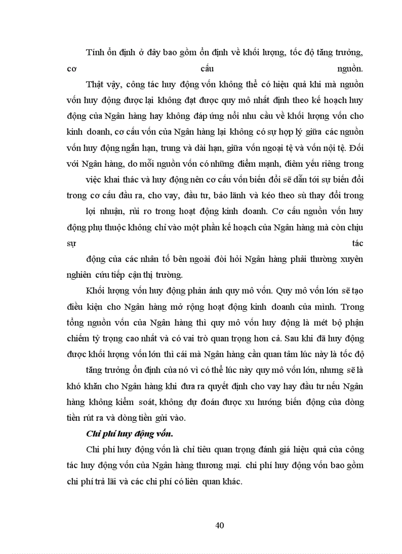 image for page Nghiệp vụ huy động vốn của Ngân hàng Thương mại