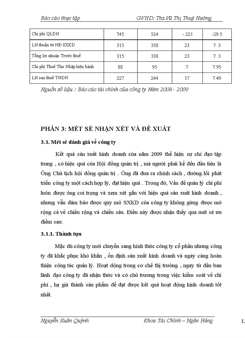 image for page Báo cáo về công ty cổ phần quản lý và xây dựng công trình giao thông Hà Nam