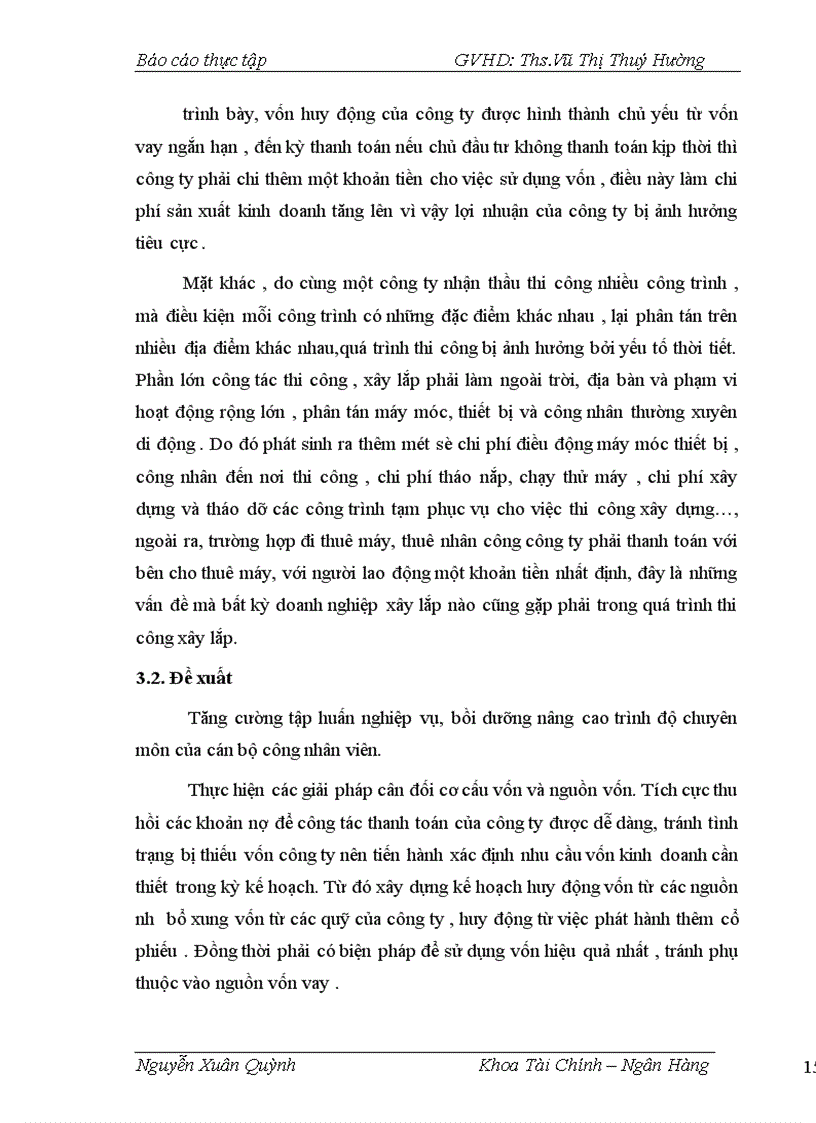 image for page Báo cáo về công ty cổ phần quản lý và xây dựng công trình giao thông Hà Nam