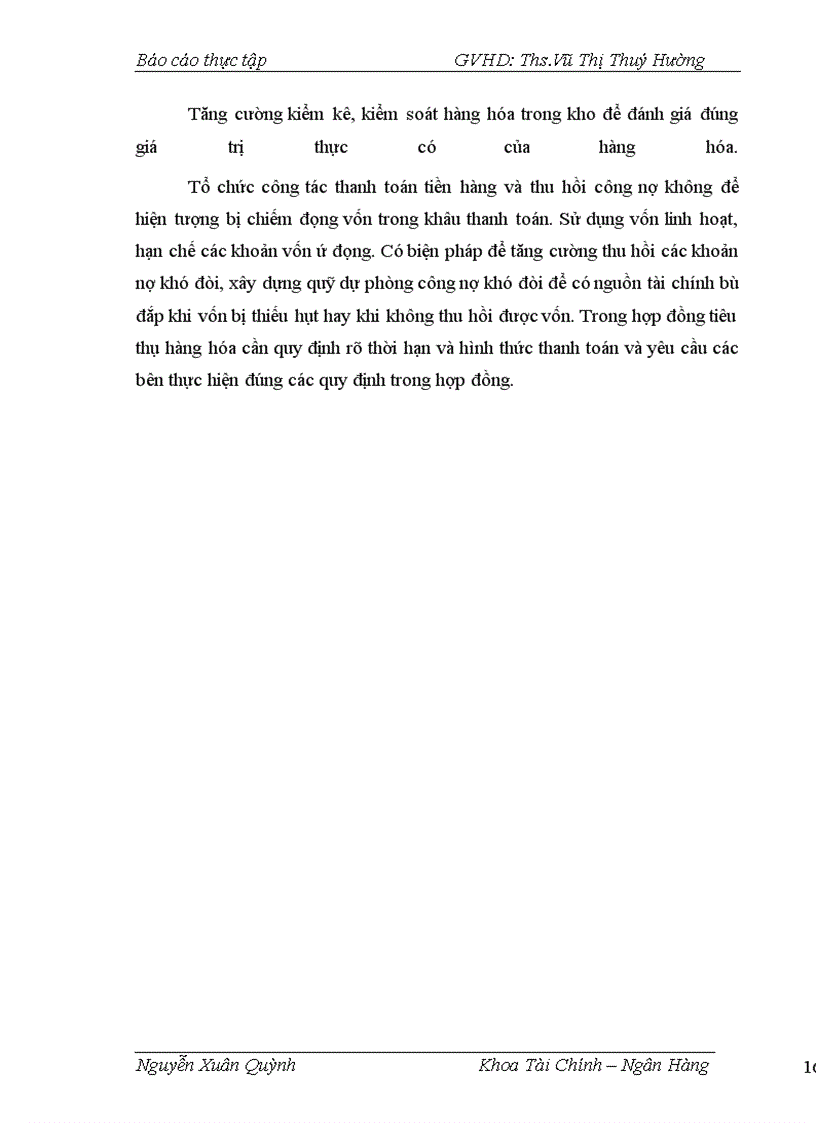 image for page Báo cáo về công ty cổ phần quản lý và xây dựng công trình giao thông Hà Nam