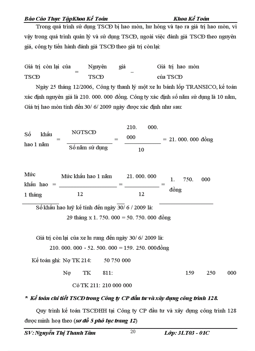 image for page Báo cáo về công ty CPĐT và XDCT 128-CIENCO 1