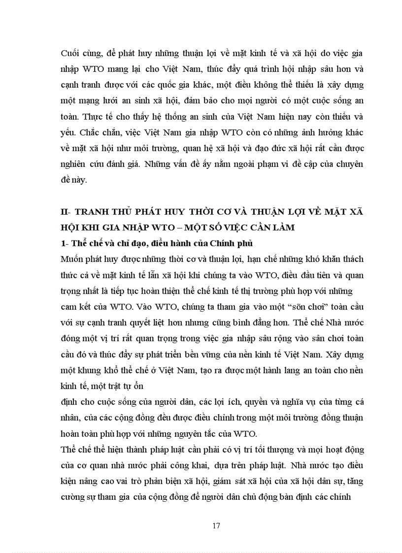 image for page Tác động về xã hội sau khi việt nam gia nhập wto
