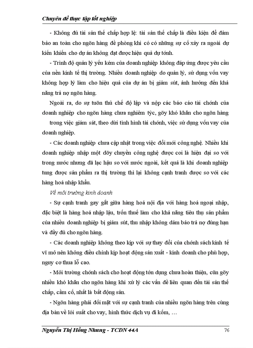 image for page Giải pháp nâng cao chất lượng tín dụng trung và dài hạn tại chi nhánh Ngân hàng Đầu tư và Phát triển Hà Nội