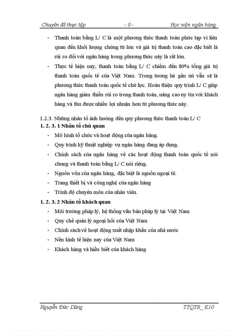 image for page Hoàn thiện quy trình nghiệp vụ thanh toán L/C tại hội sở ngân hàng thương mại cổ phần Liên Việt