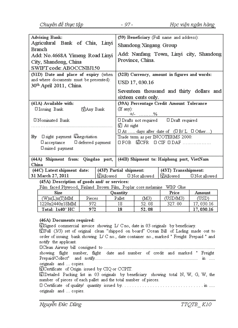 image for page Hoàn thiện quy trình nghiệp vụ thanh toán L/C tại hội sở ngân hàng thương mại cổ phần Liên Việt