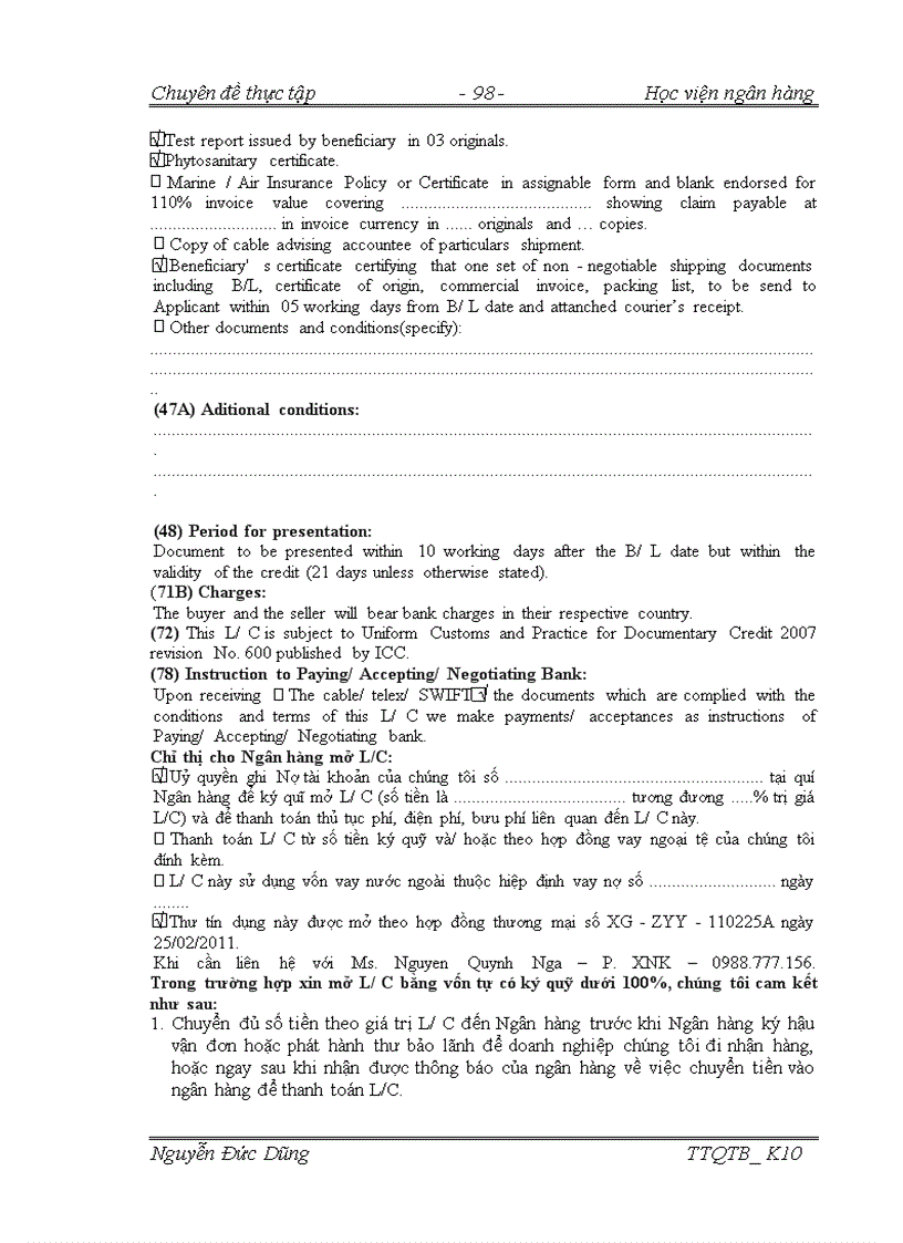 image for page Hoàn thiện quy trình nghiệp vụ thanh toán L/C tại hội sở ngân hàng thương mại cổ phần Liên Việt
