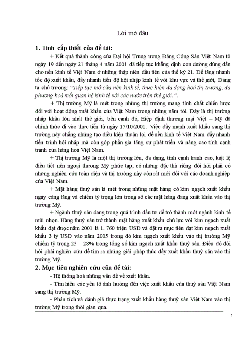 image for page Cứu những vấn đề lý luận và thực tiễn liên quan đến khả năng xuất khẩu thuỷ sản Việt Nam sang thị trường Mỹ