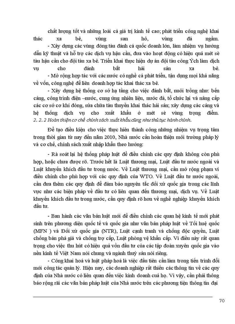 image for page Cứu những vấn đề lý luận và thực tiễn liên quan đến khả năng xuất khẩu thuỷ sản Việt Nam sang thị trường Mỹ