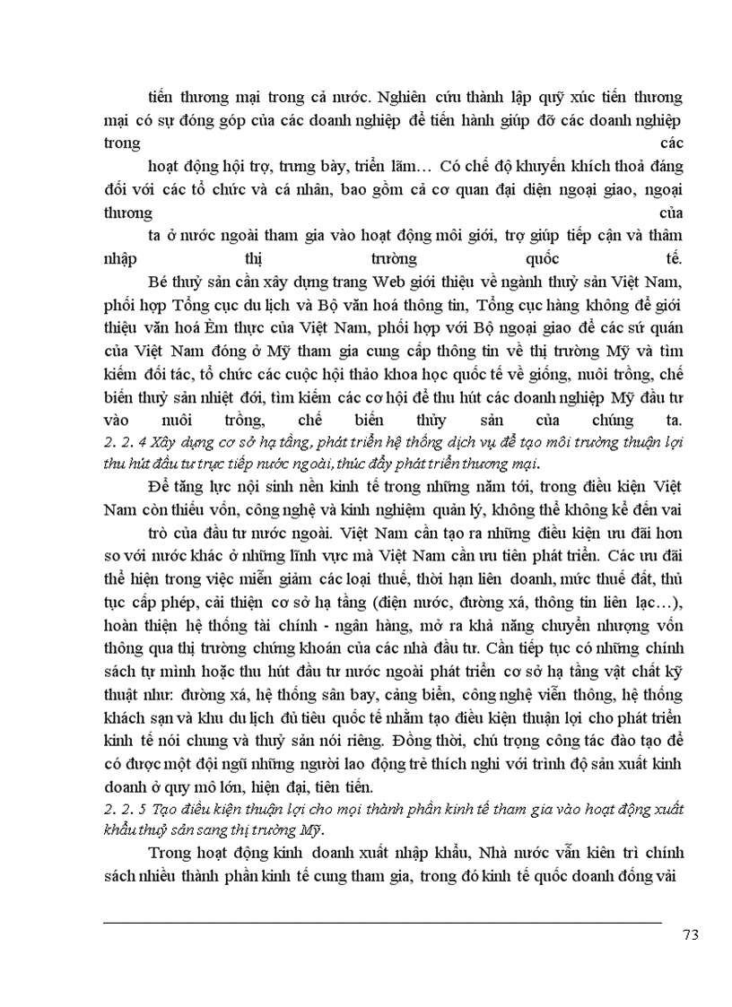 image for page Cứu những vấn đề lý luận và thực tiễn liên quan đến khả năng xuất khẩu thuỷ sản Việt Nam sang thị trường Mỹ