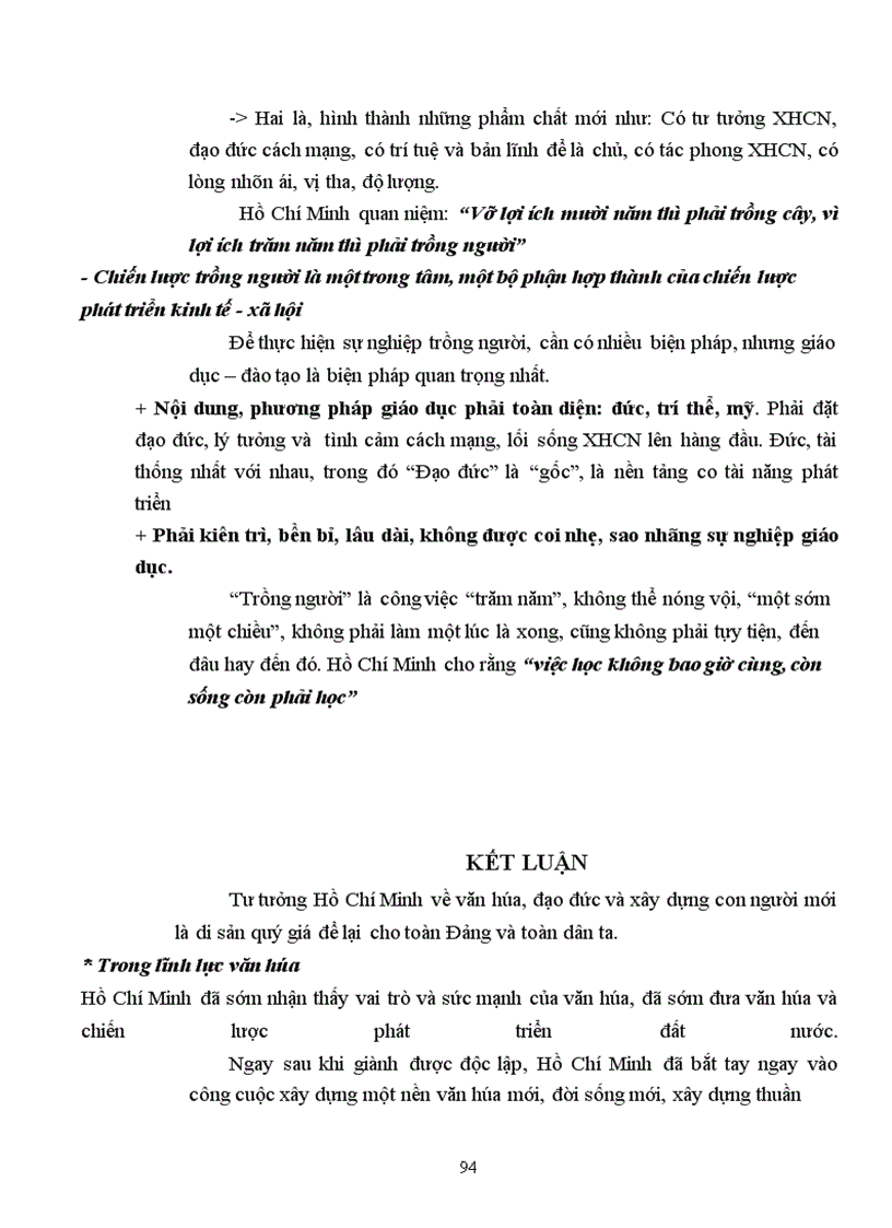 image for page Tư tưởng hồ chí minh về văn hóa, đạo đức và xây dựng con người mới