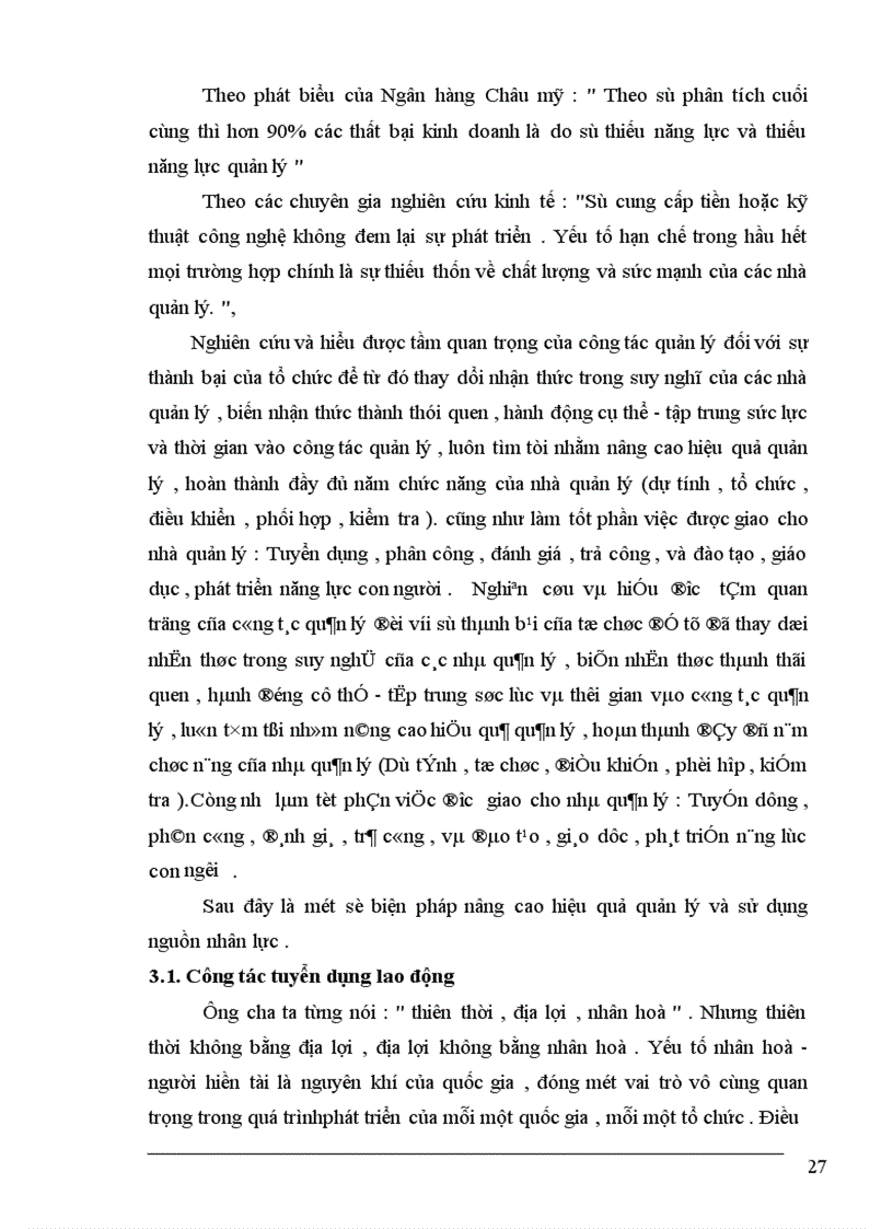 image for page Nâng cao hiệu quả sử dụng nguồn nhân lực tại Công ty Cơ khí Hà nội