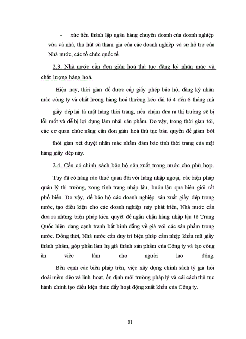 image for page “Thực trạng và giải pháp cho hoạt động xuất khẩu giầy dép của công ty giầy Thuỵ Khuê ”