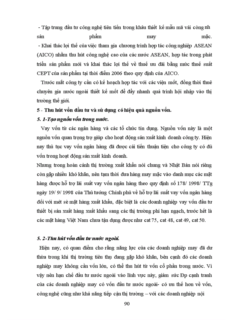 image for page Xuất khẩu hàng dệt may của vinateximex sang thị trường Nhật Bản - Thực trạng và giải pháp