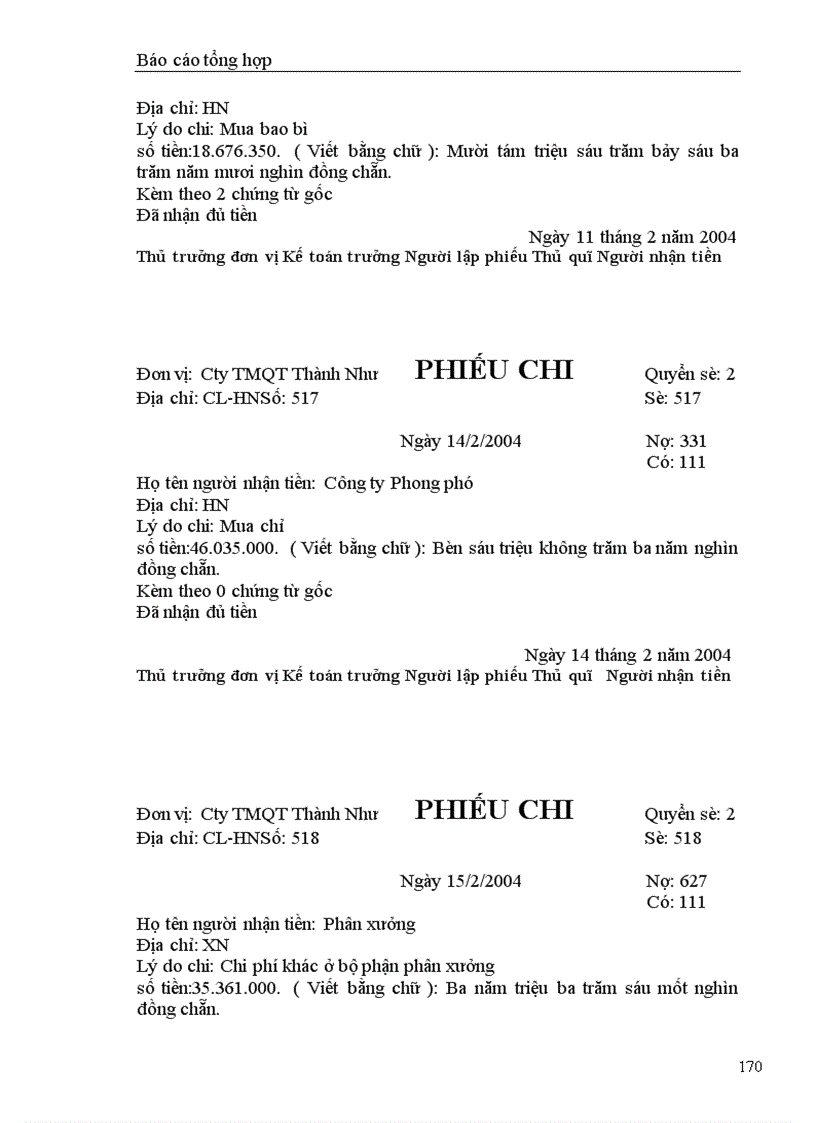 image for page Công tác kế toán tại Công ty cổ phần quốc tế thương mại Thành Như