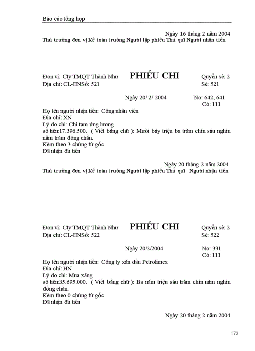 image for page Công tác kế toán tại Công ty cổ phần quốc tế thương mại Thành Như