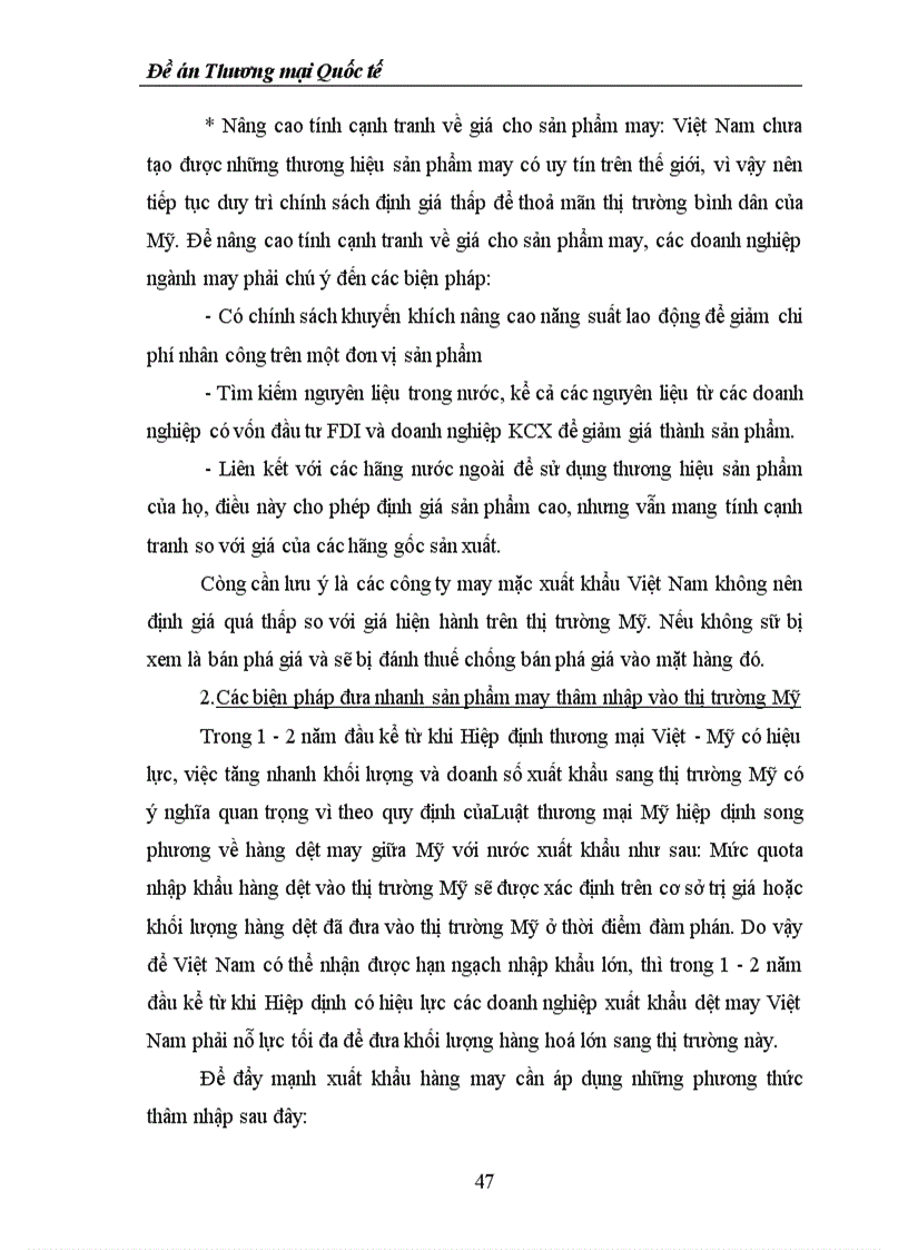 image for page Nghiên cứu kinh tế: Đề án Thương mại Quốc tế