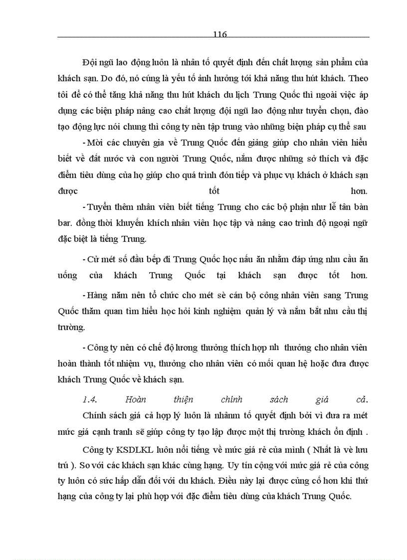 image for page Một số biện pháp nhằm tăng cường thu hút khách du lịch Trung Quốc tại CôNG TY Khách Sạn DU LịCH Kim liên