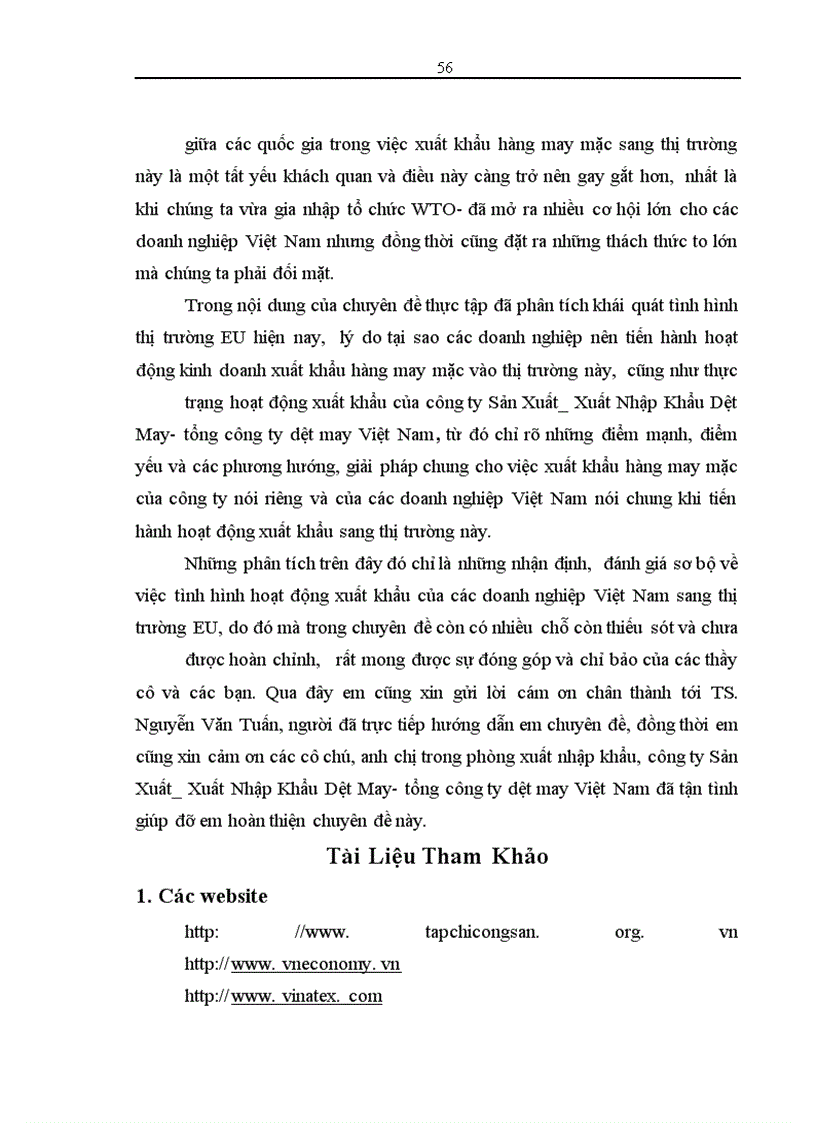 image for page Các giải pháp đẩy mạnh hoạt động xuất khẩu hàng may mặc của công ty Sản Xuất_Xuất Nhập Khẩu Dệt May sang thị trường EU.