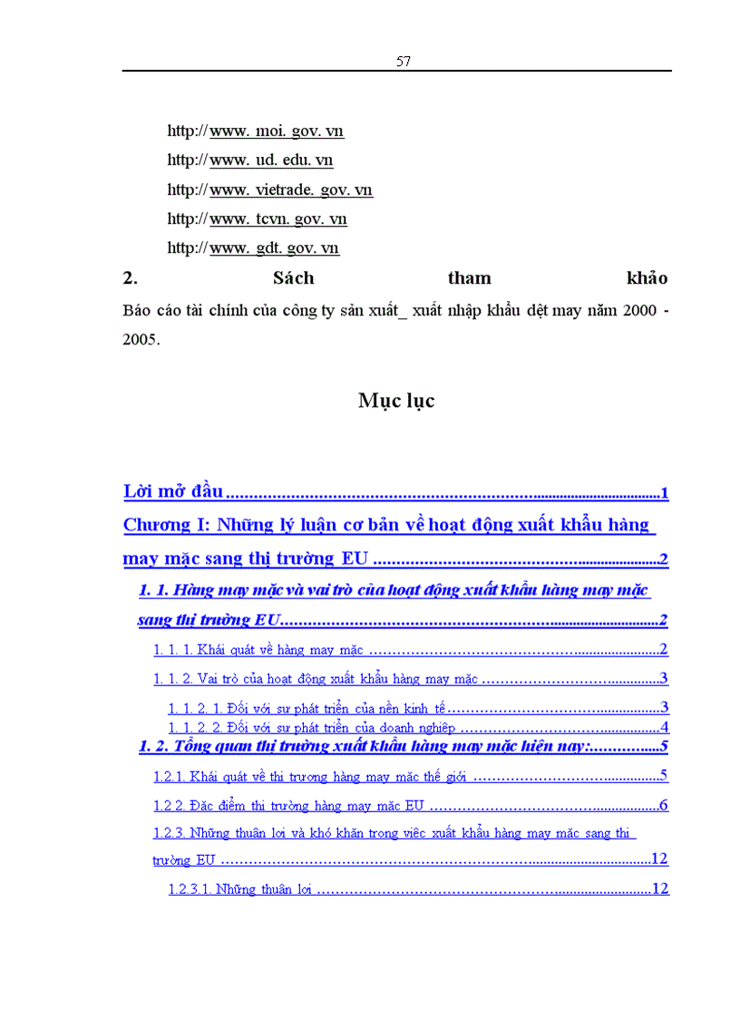 image for page Các giải pháp đẩy mạnh hoạt động xuất khẩu hàng may mặc của công ty Sản Xuất_Xuất Nhập Khẩu Dệt May sang thị trường EU.